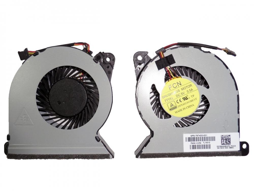 Ventilateur CPU 4 Broches Pour HP ProBook 450 G2 - Neuf - Marque KINPOWER - Fabriqué En Chine