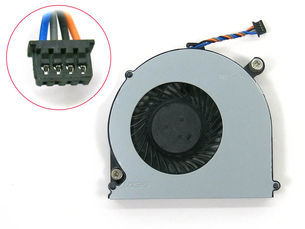 HP ProBook 738685-001 CPU Cooling Fan Delta 6033B0034401 - Foto 3
