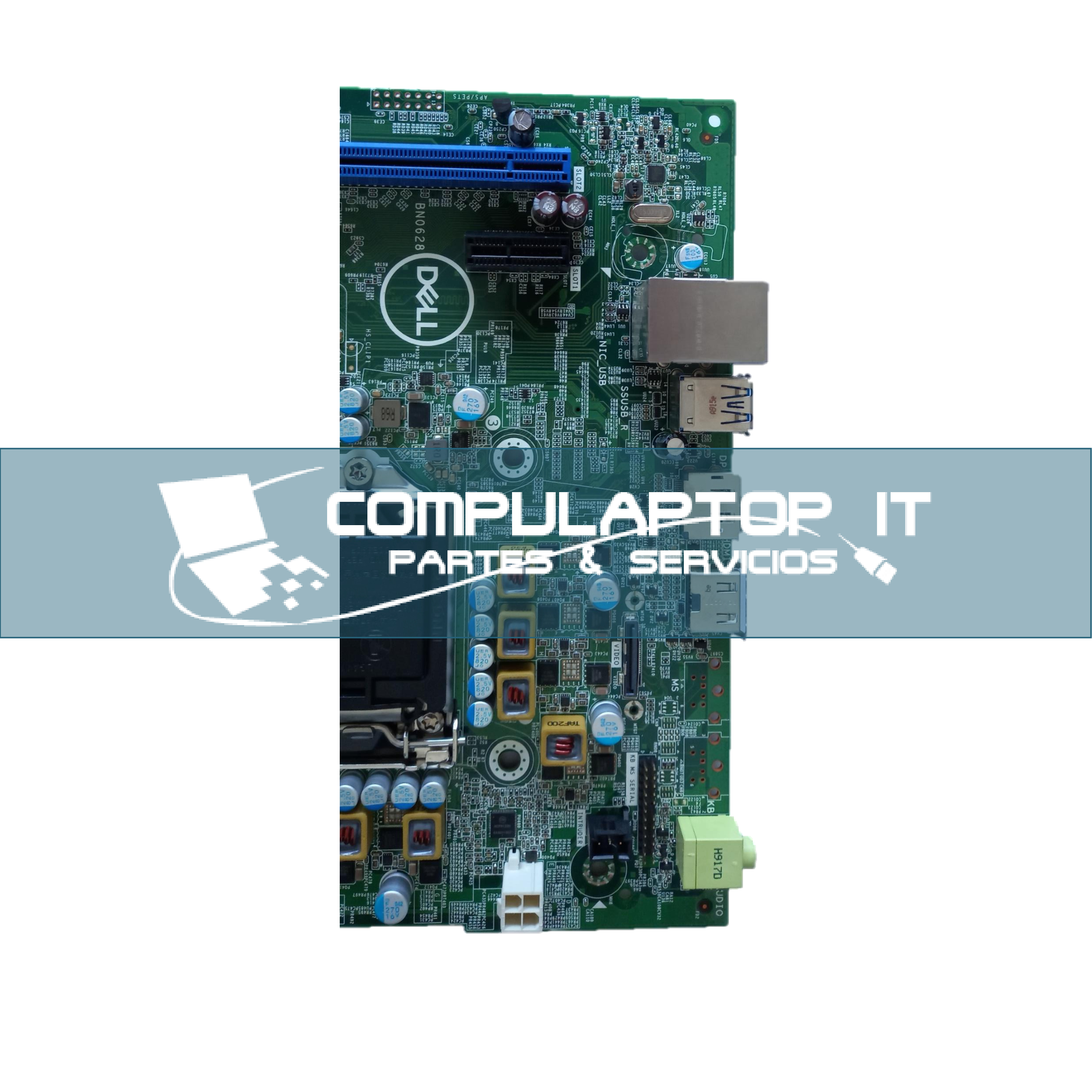 thumbnail image 2 of Dell OptiPlex 3060 SFF Desktop Motherboard – LGA1151, H370, DDR4 (Part #4Y8V0 / 04Y8V0) 2 of 4