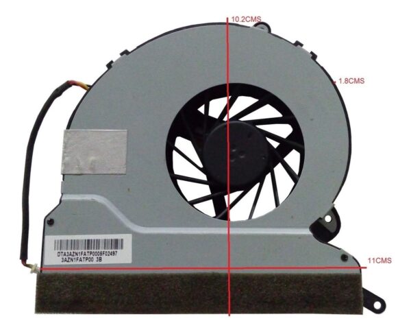 Cooler Fan Ventilador HP One 200 ms220 Parte3azn1fatp10