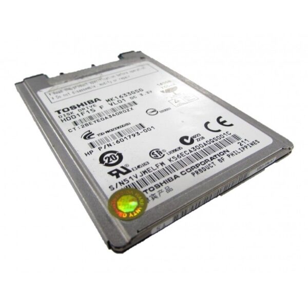 Disco SSD Toshiba Parte mk1633gsg Ref CLSSDTMK1633 2