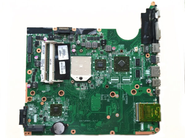 Wholesale Original laptop motherboard for HP Pavilion DV6 2000 571188 001 DAUT1AMB6E1 AMD Socket S1 Fully