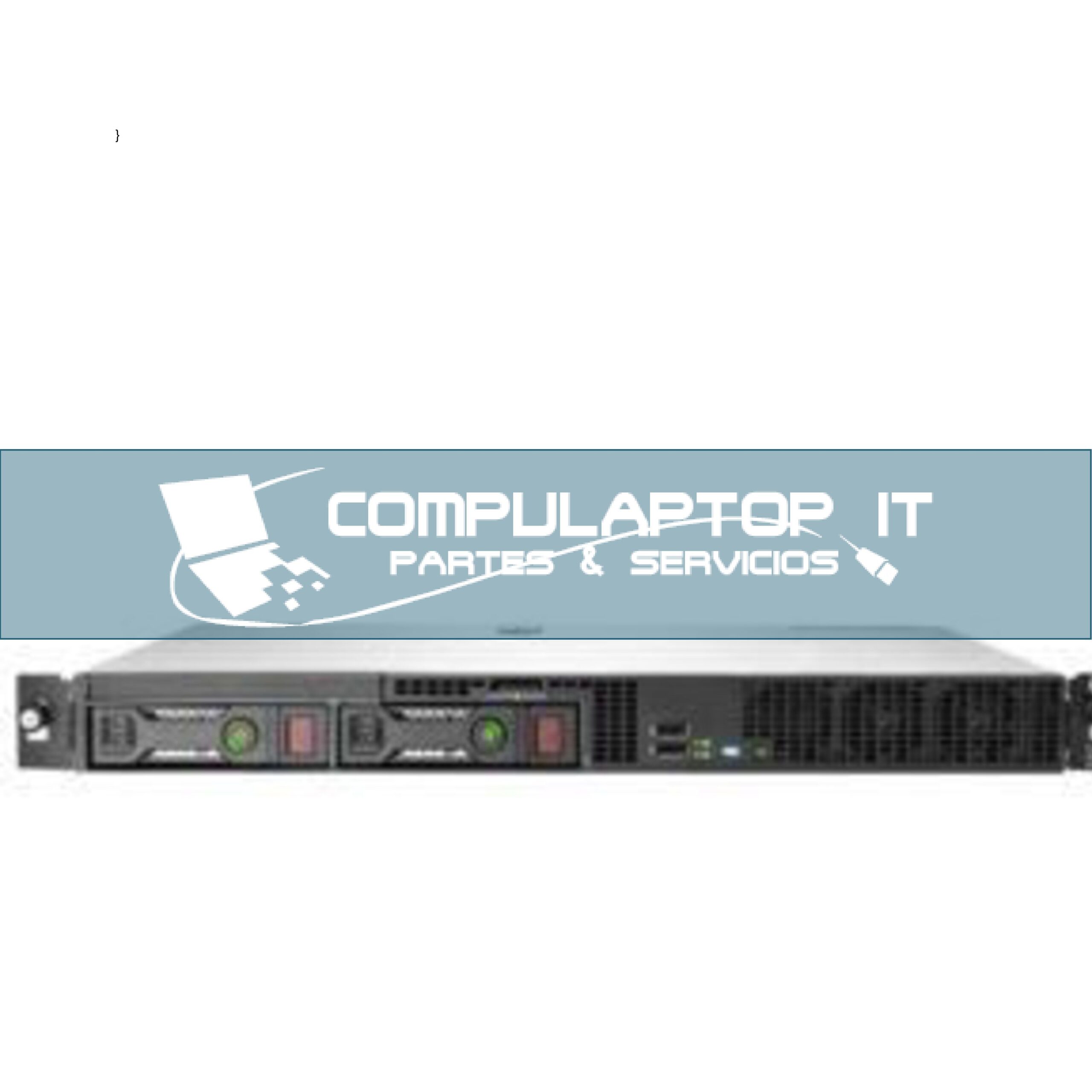 Servidor HP Proliant DL320E Gen8 V2 E3-1220V3 1P -U B120i 300W PS Parte: 675598-B21