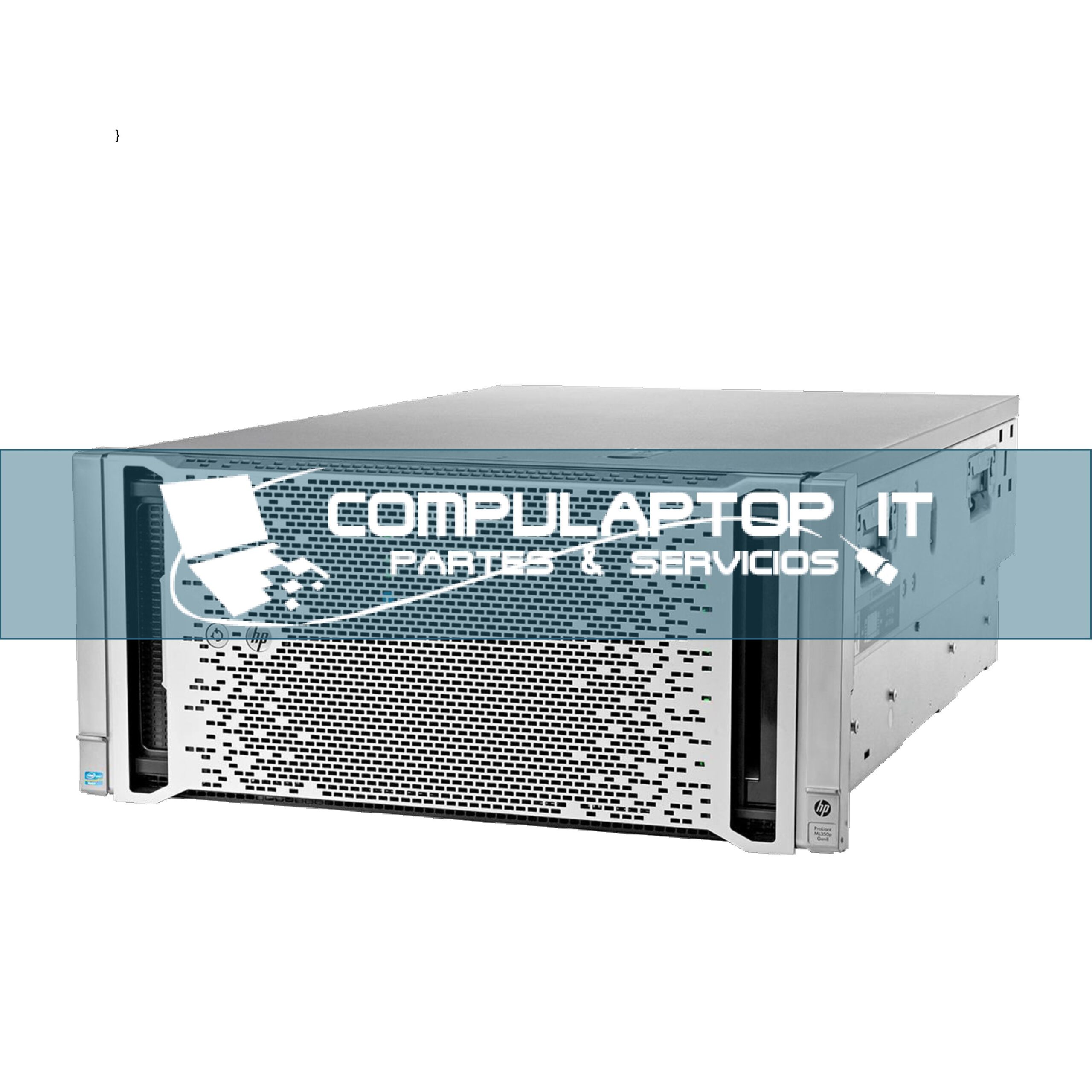 Servidor HP Proliant ML350P Gen8 E5-2620V2 1P 8GB Parte: 736958-001