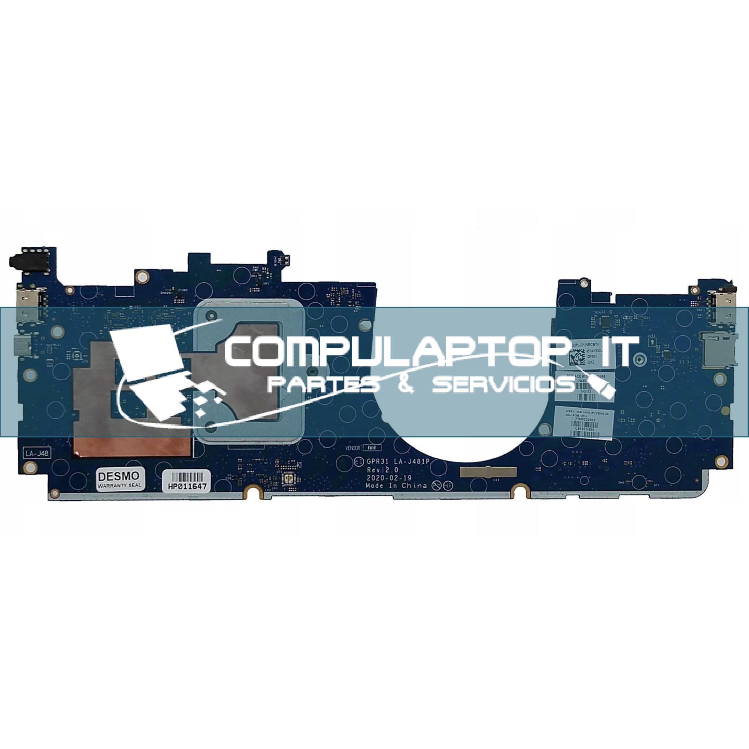 Motherboard HP Envy 13-AY Parte: L94490-601 - Image 2